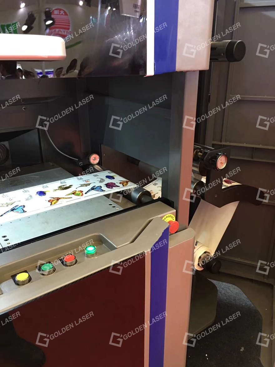 laser label die cutting machine CISMA 2017