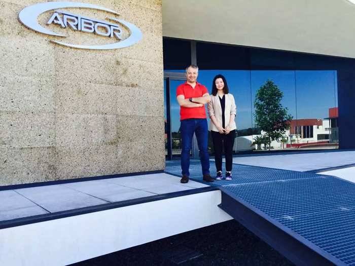 golden laser business trip in Portugal