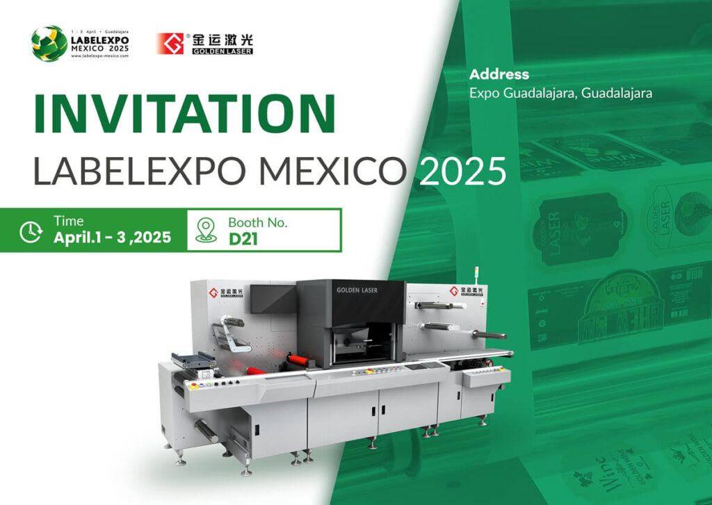 labelexpo mexico 2025 goldenlaser invitation