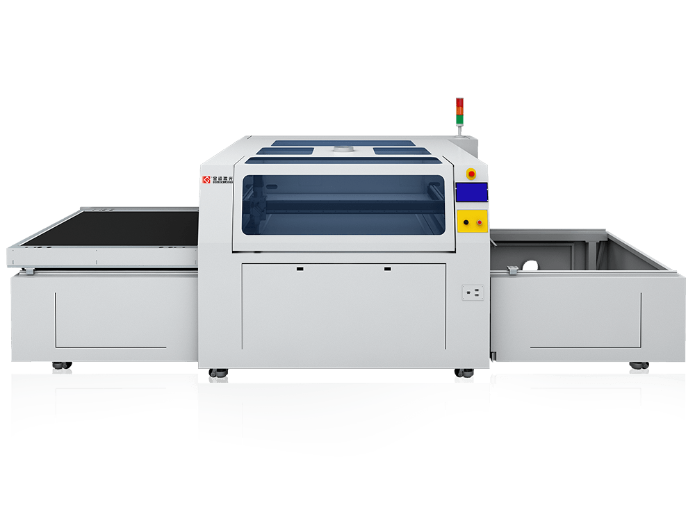 dual platform co2 laser cutting machine