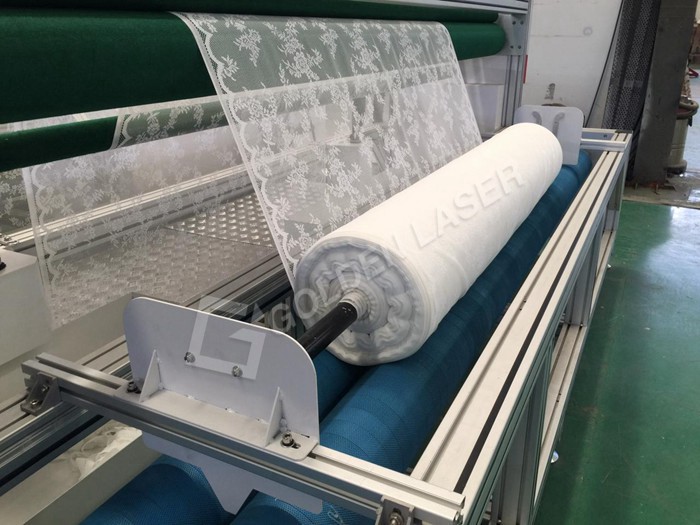 lace laser cutting machine testing