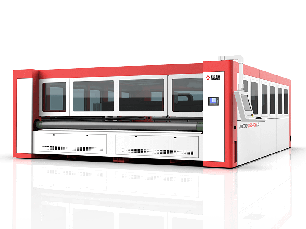 large format co2 laser cutting machine for filter cloth 350400