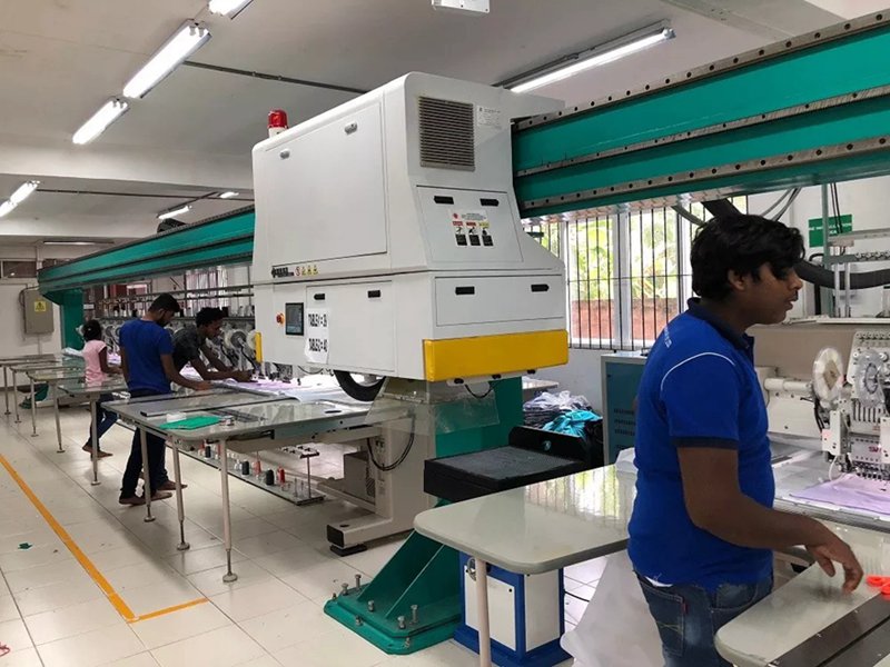 laser bridge in Sri Lanka