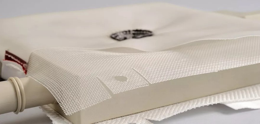 laser cutting mesh fabrics