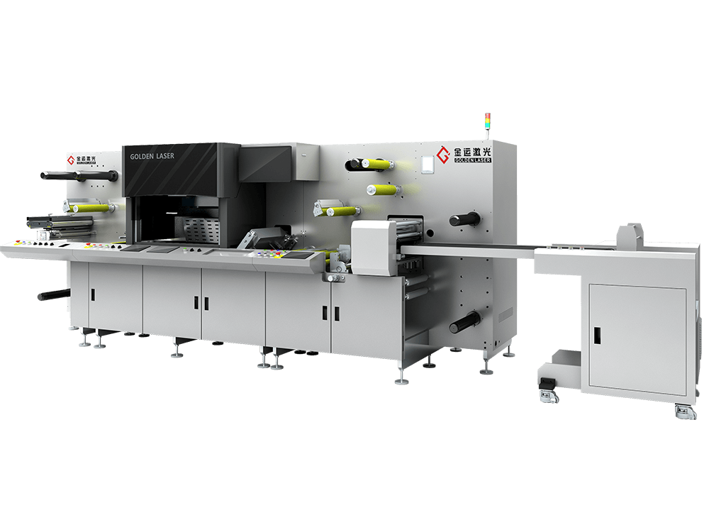 laser die cutting machine roll converting lc350
