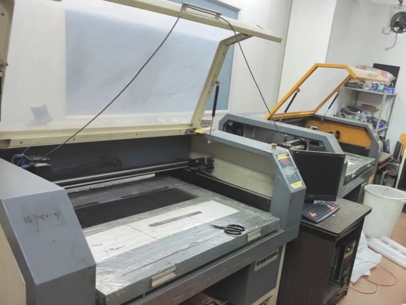 old co2 laser cutter
