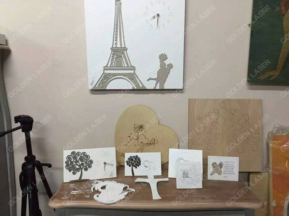 personalized crafts gifts made by italian designers with golden laser machines 4