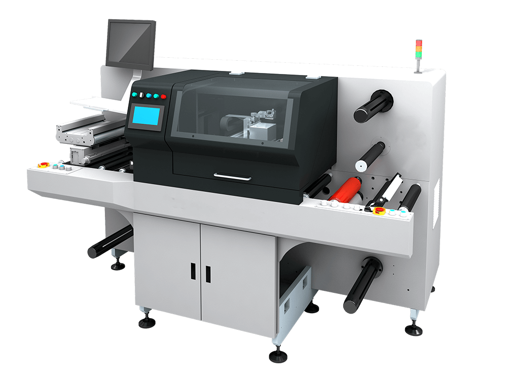 roll fed laser die cutting machine LC3550JG