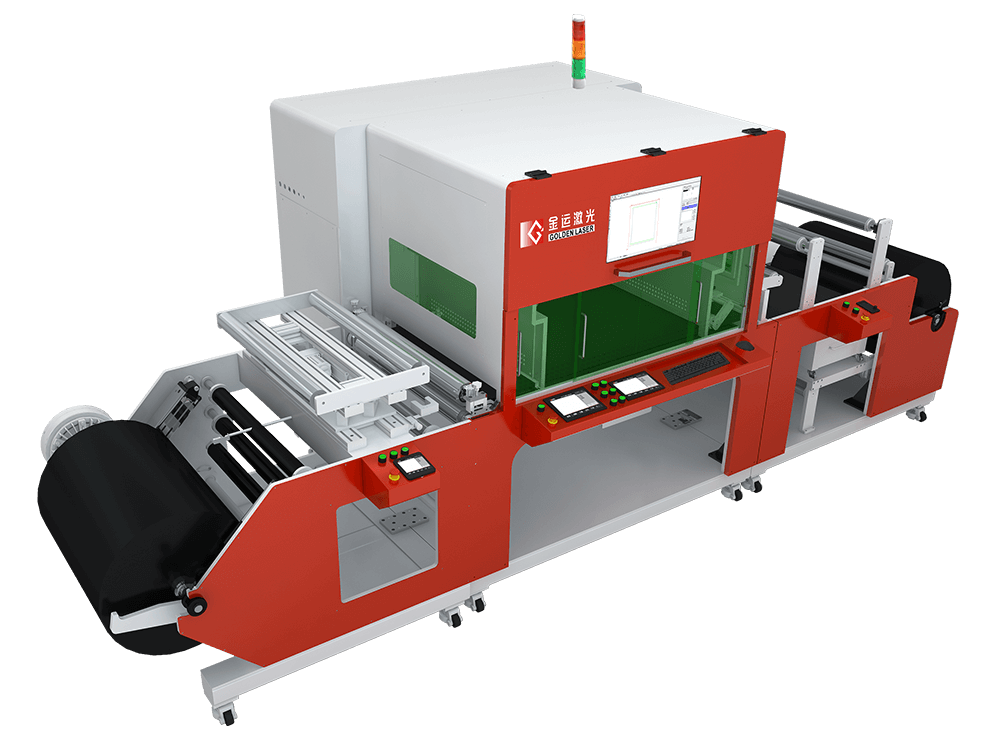 roll to roll laser cutting machine for abrasives LC800