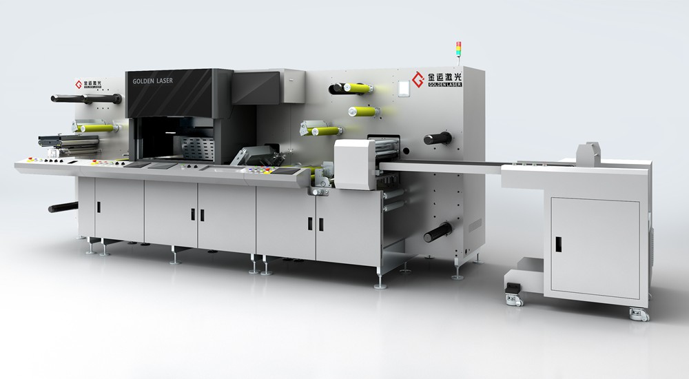 roll to roll laser cutting machine with sheeter LC350